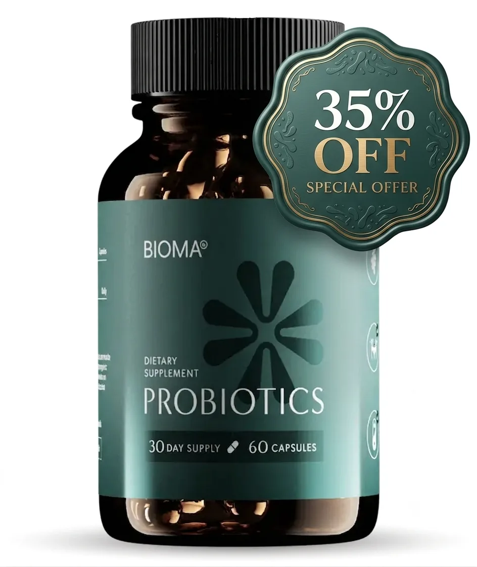 Bioma Probiotics digestive supplements Massive Discount of 35%